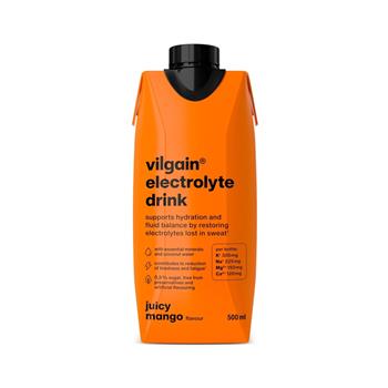 Nápoj Vilgain Electrolyte mango 500ml