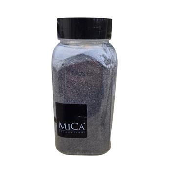 Dekorační písek zrcadlový černý 650ml