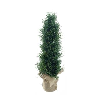 Stromek JASPER umělý v jutě zelený 42cm