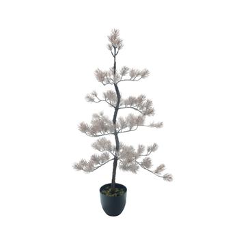 Stromek umělá hrnková borovice AUSTRIAN zasněžená 114cm