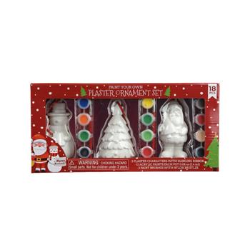 Sada na malování vánoční ozdoba 3ks