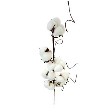 Bavlník řezaný umělý 55cm