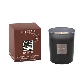 Svíčka vonná ve skle CLASSIC Teck & Tonka 180g