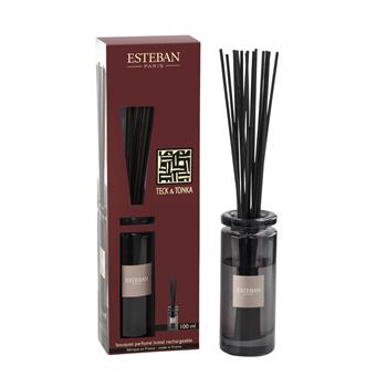 Difuzér stébla ESTEBAN CLASSIC Teck & Tonka 100ml
