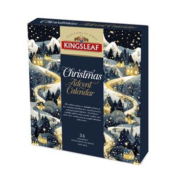 Čaj KINGSLEAF Adventní kalendář 24ks