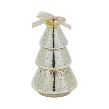 EDG vonná svíčka ve stromkovém skle Amber 16cm