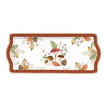 Tác hranatý porcelánový AUTUMN BREEZE 35x15cm